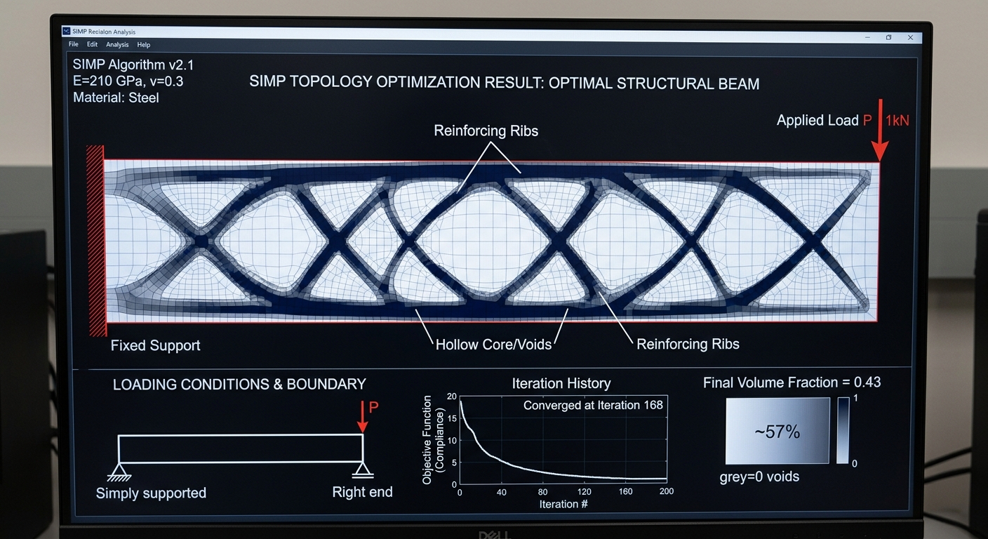 Оптимальная топология конструкции